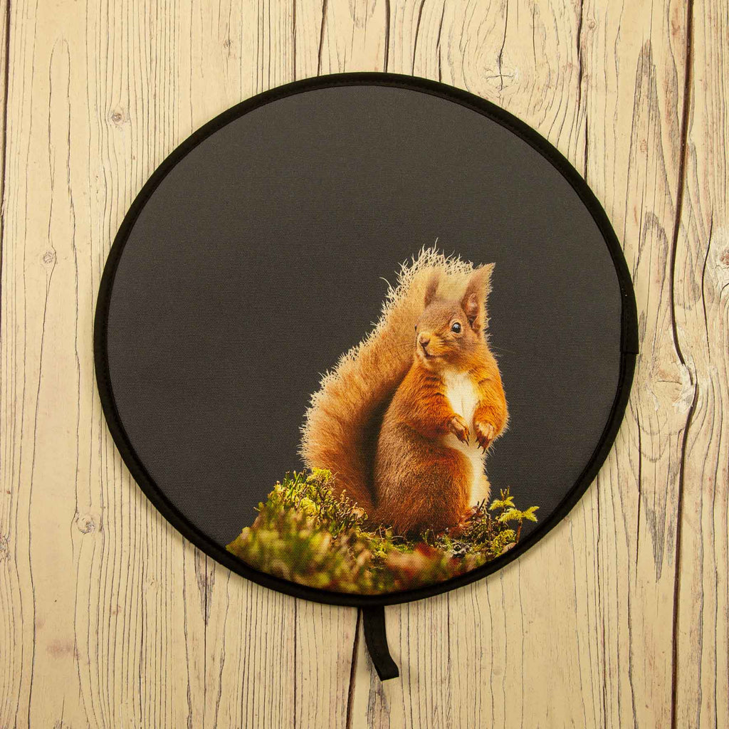 Red Squirrel Chefs Pad for Aga Cooker - Charcoal