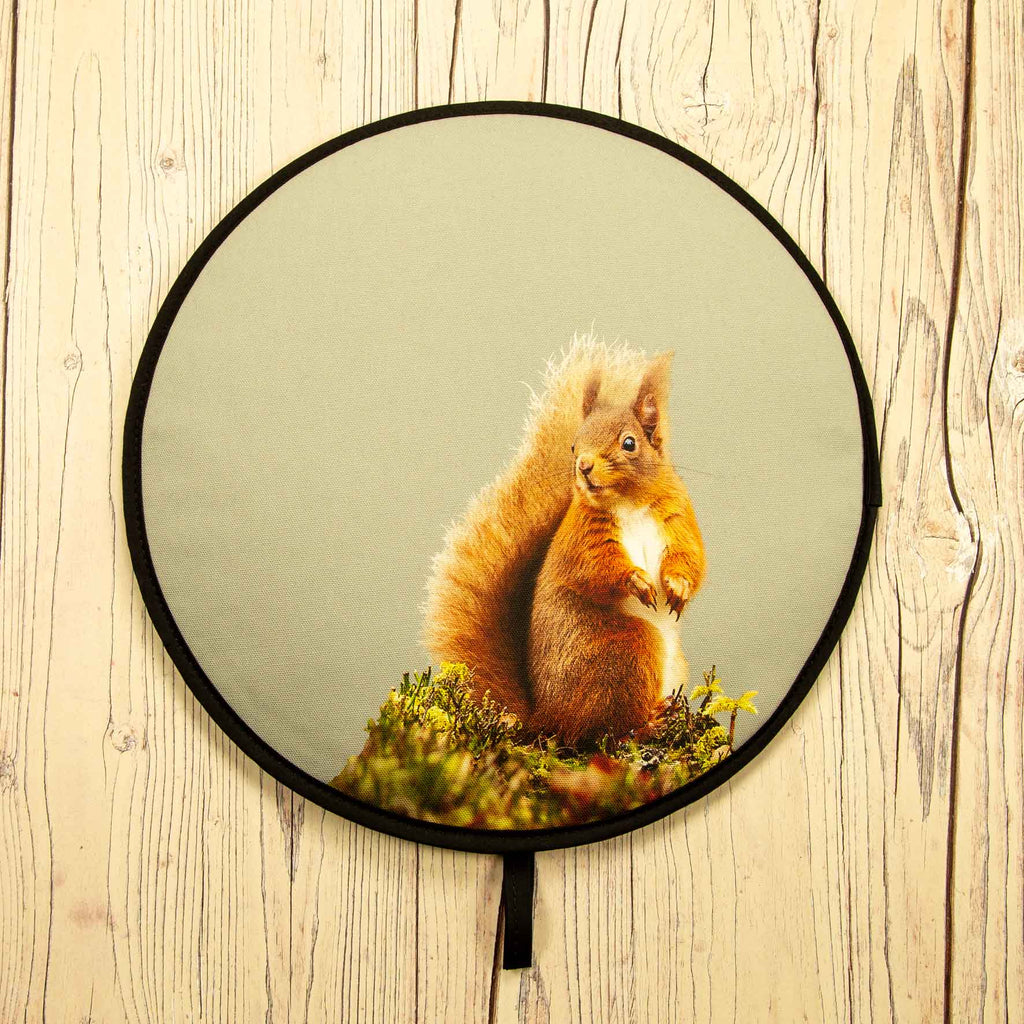 Red Squirrel Chefs Pad for Aga Cooker - Sage Grey