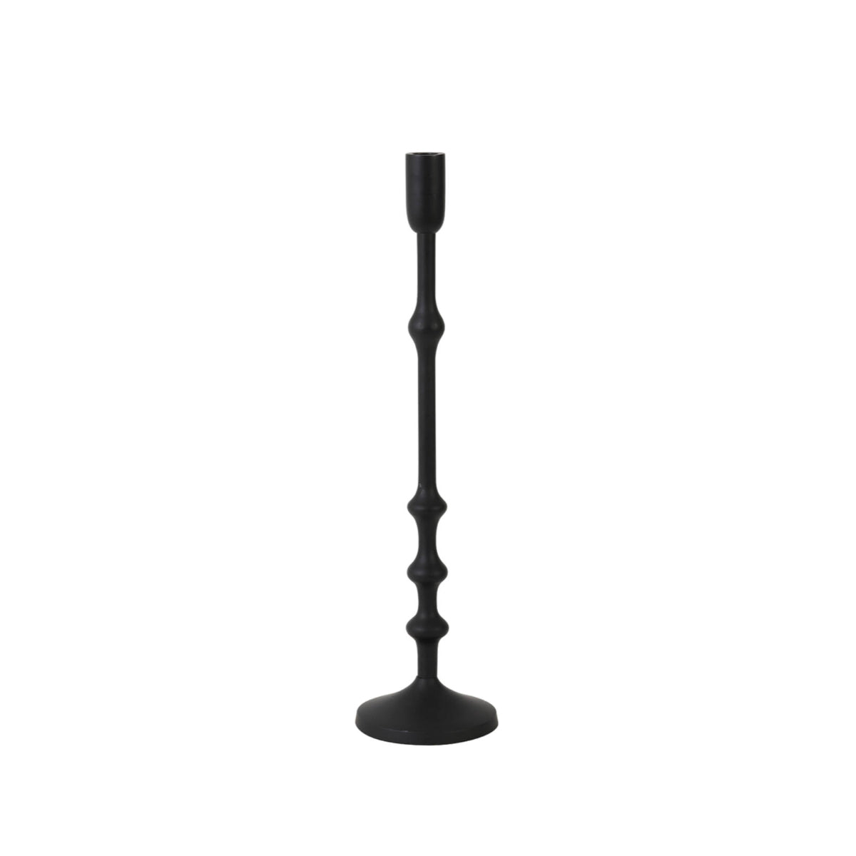 Semut Matt Black Candlestick