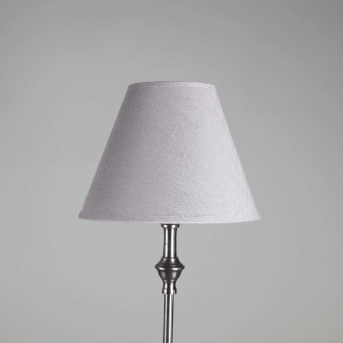Shade for Antique Nickel Lamp and Base