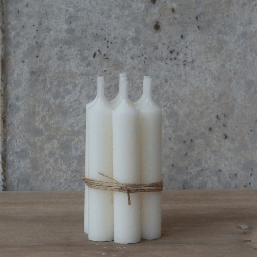 Short Dinner Candle - Mother of Pearl