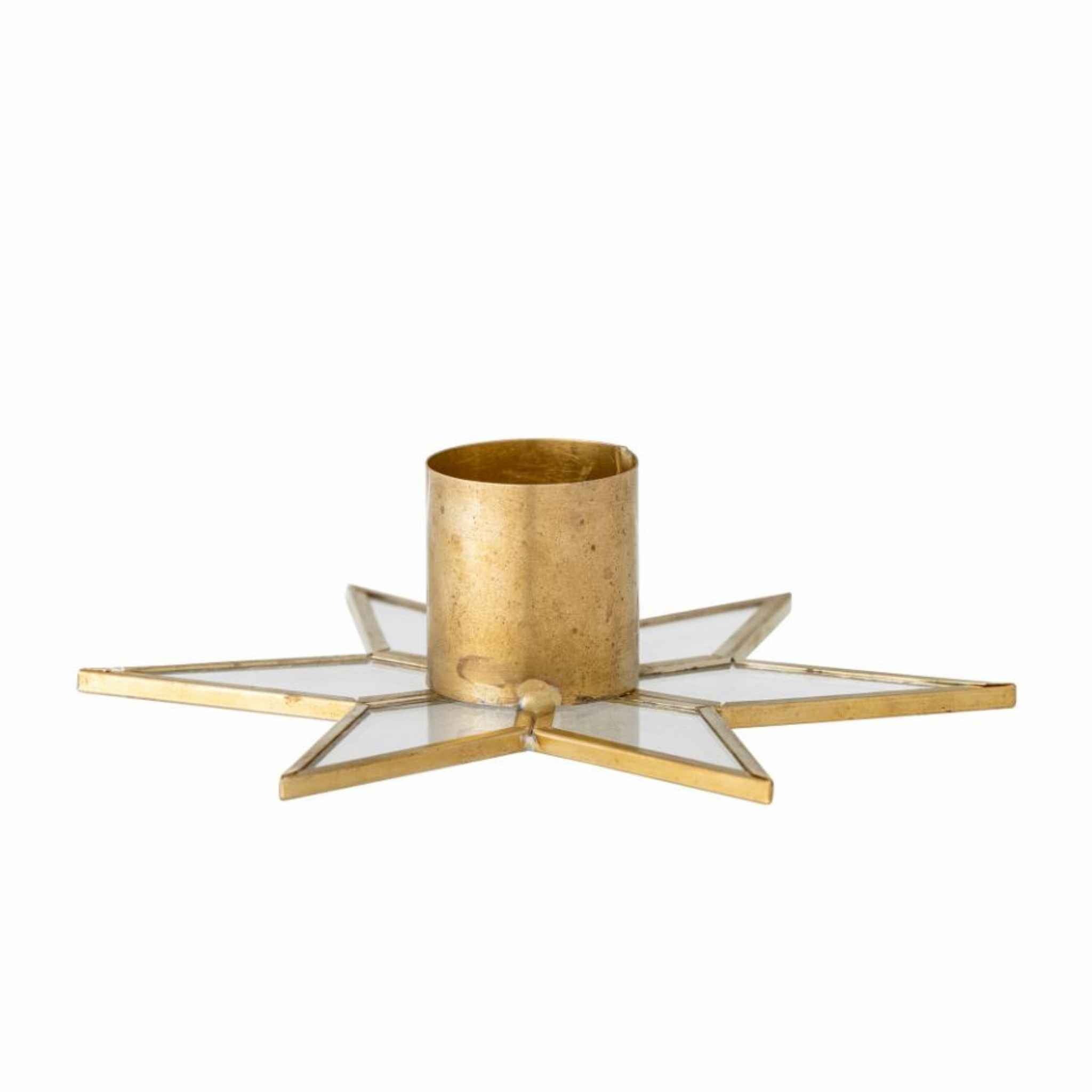 Stara Gold Candle Holder