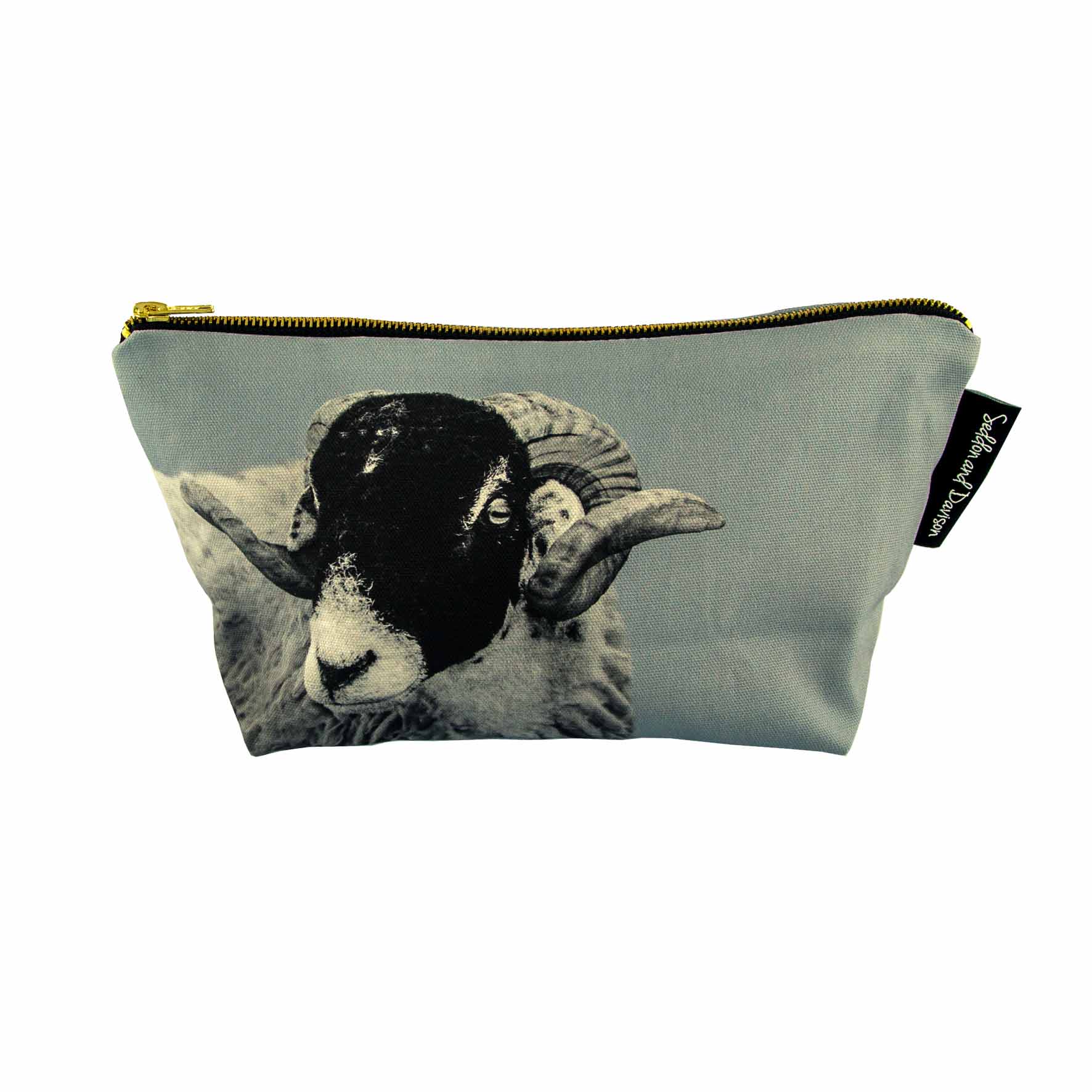 Swaledale Sheep Wash Bag - Pale Grey