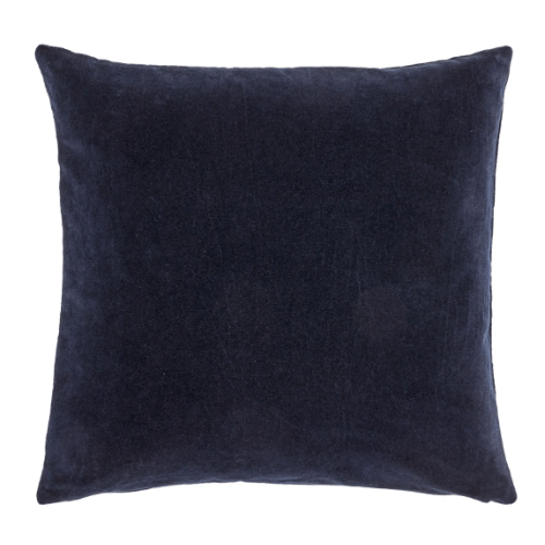 Velvet Cushion - Dark Blue