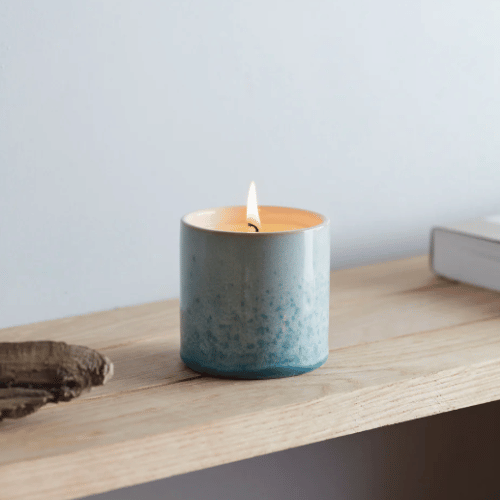 Wild Gorse Scented Candle in Sea and Shore Pot by St Eval