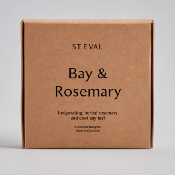 Bay and Rosemary Scented Tealights - St Eval