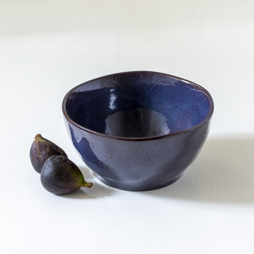 Ceramic Bowl Inky Blue
