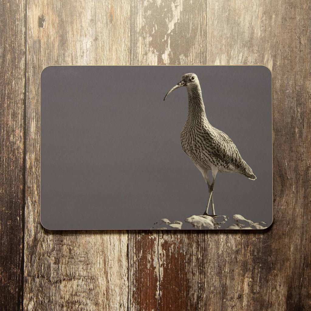 Curlew Placemat - Charcoal