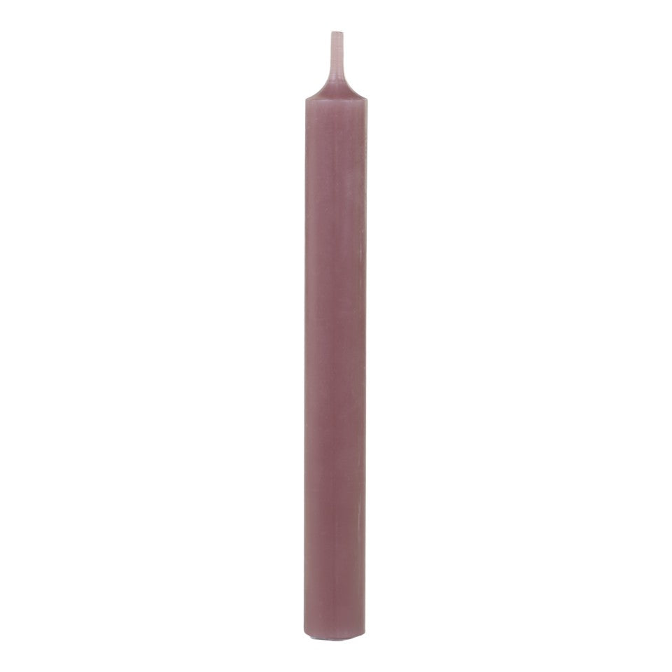 Dinner candles - taupe - short