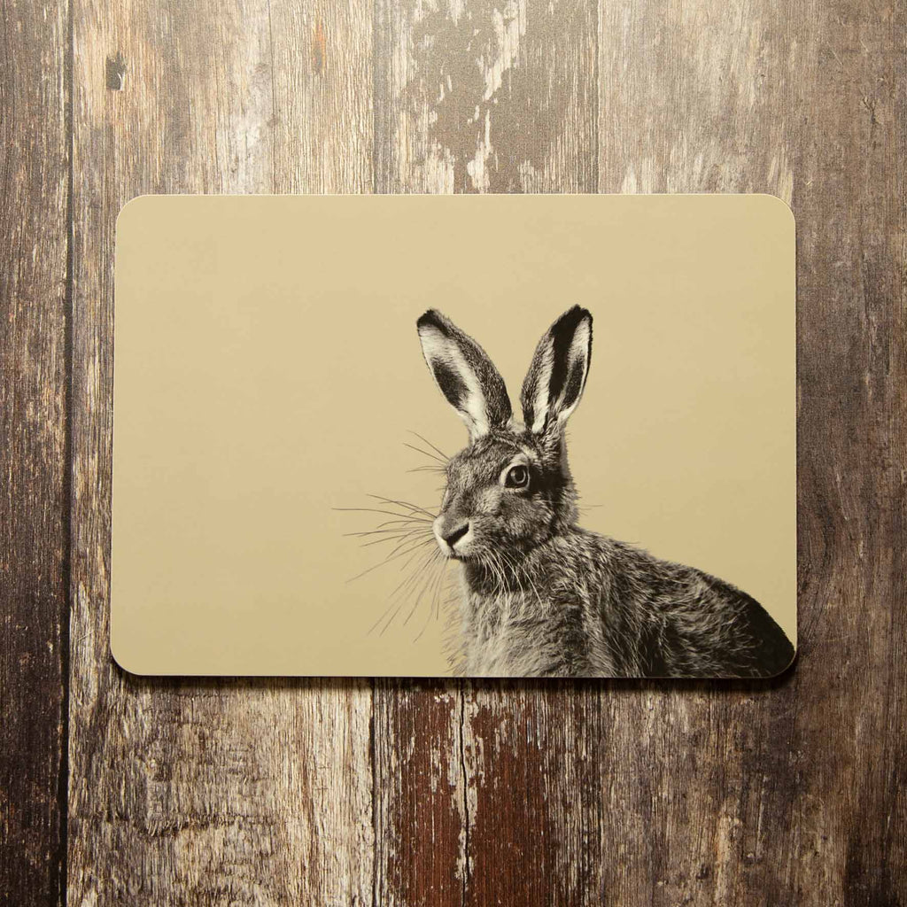 Hare Placemat - Sand