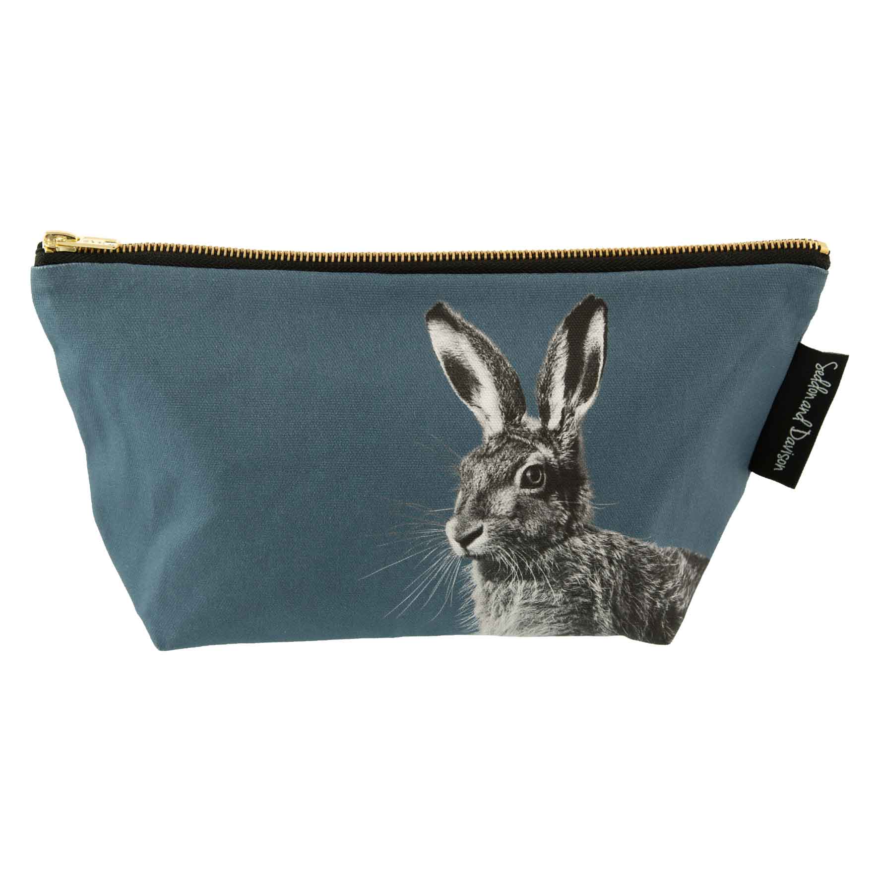 Hare Wash Bag - Steel Blue