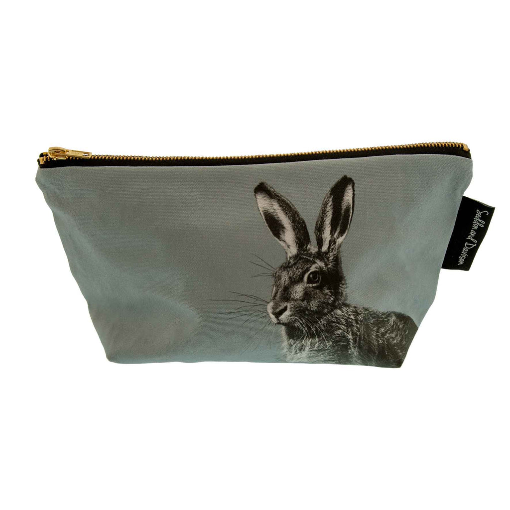 Hare Wash Bag Pale Grey
