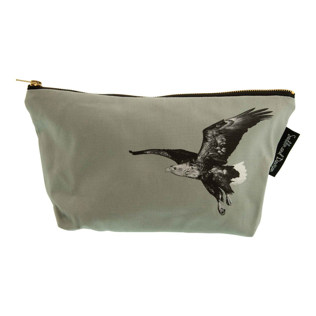 Sea Eagle wash bag - sage grey