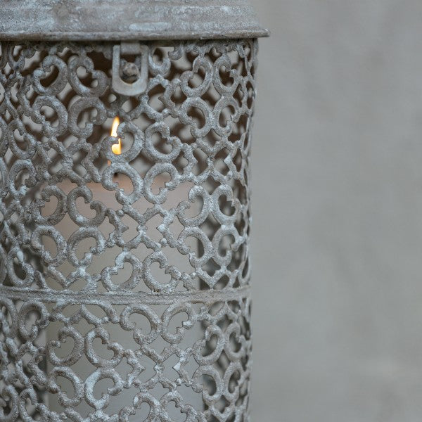 table lantern safi - rustic