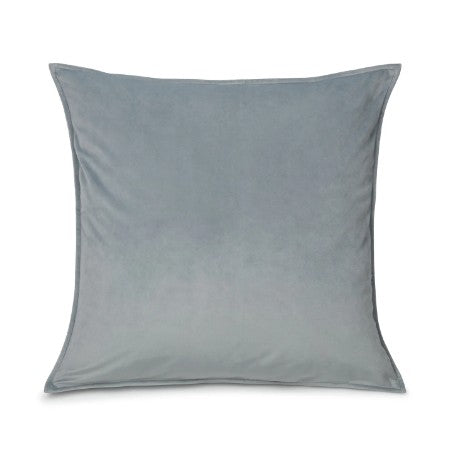 Velvet Cushion - Dusky Blue - Square